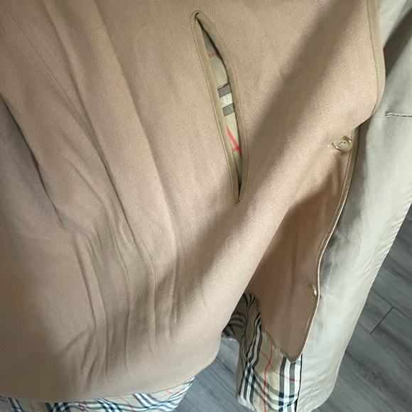 Burberrys”Belted Double Breasted Full Removable Lining Trench Coat 42 XL - Picture 11 of 13